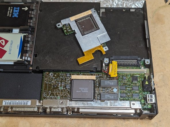 IBM Thinkpad 700C Disassembly, CPU Card Assembly: crwdns2935265:022crwdnd2935265:03crwdnd2935265:03crwdne2935265:0