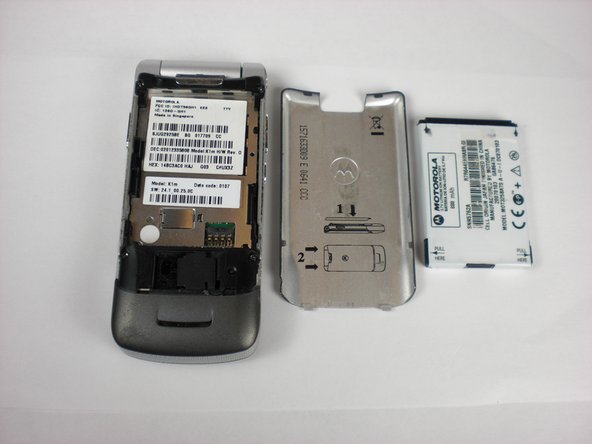 The Motorola K1m cell phone Teardown: crwdns2935265:03crwdnd2935265:02crwdnd2935265:02crwdne2935265:0