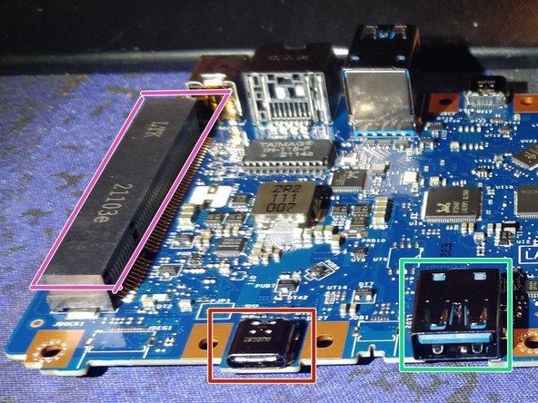 [Work in Progress] Dell Thunderbolt WD19TBS Teardown, Anschlüsse Front: Schritt 5, Bild 1 von 2