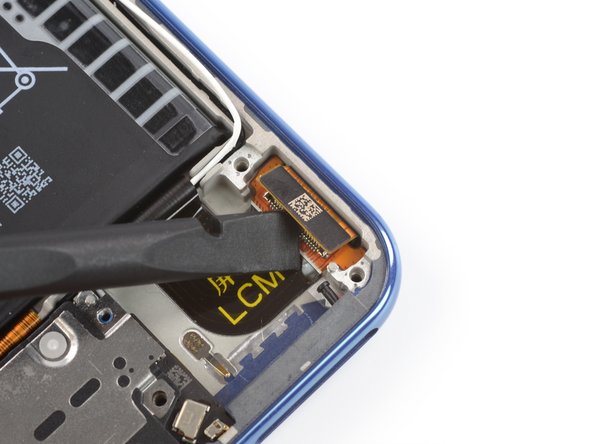 Xiaomi Mi 11 Lite Screen Replacement, Disconnect the display flex cable: crwdns2935265:015crwdnd2935265:02crwdnd2935265:02crwdne2935265:0