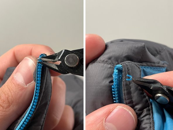 Advanced No-Sew Zipper Repair Techniques, SKILL: Cutting zipper teeth: crwdns2935265:04crwdnd2935265:03crwdnd2935265:03crwdne2935265:0