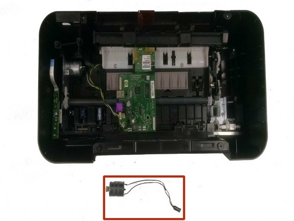 HP Deskjet 3000 j310a Repair Carriage Drive Motor Replacement, Disconnecting Carriage Drive Motor: crwdns2935265:026crwdnd2935265:02crwdnd2935265:02crwdne2935265:0
