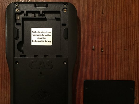 TI-Nspire CAS Teardown, Take of the Back Cover: step 2, image 2 of 3