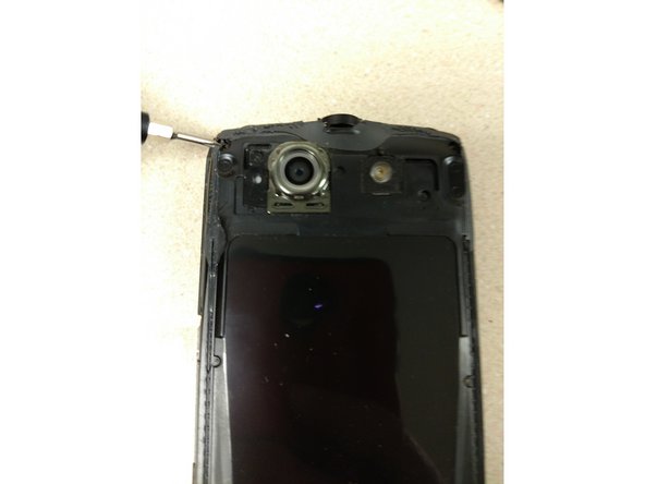 Kyocera Brigadier Teardown, Mid Frame screw removal: step 13, image 1 of 2