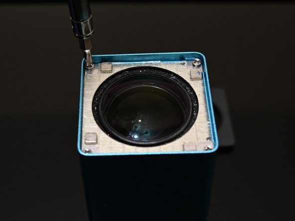 Full Lytro First Generation Teardown (The Easy Way), Remove the Lens Screws: crwdns2935265:08crwdnd2935265:02crwdnd2935265:03crwdne2935265:0