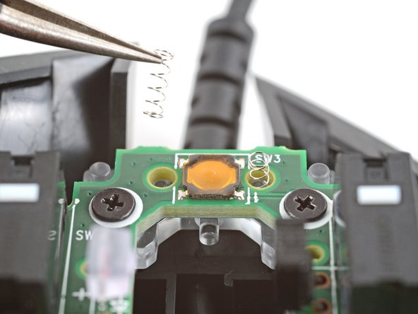 Logitech G502 Hero Mouse Cable Replacement, Remove the motherboard: step 20, image 2 of 3