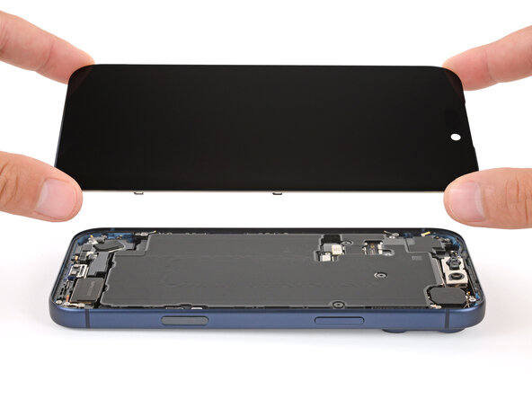 iPhone 17 Pro Max Screen Replacement, Remove the screen: crwdns2935265:023crwdnd2935265:01crwdnd2935265:01crwdne2935265:0