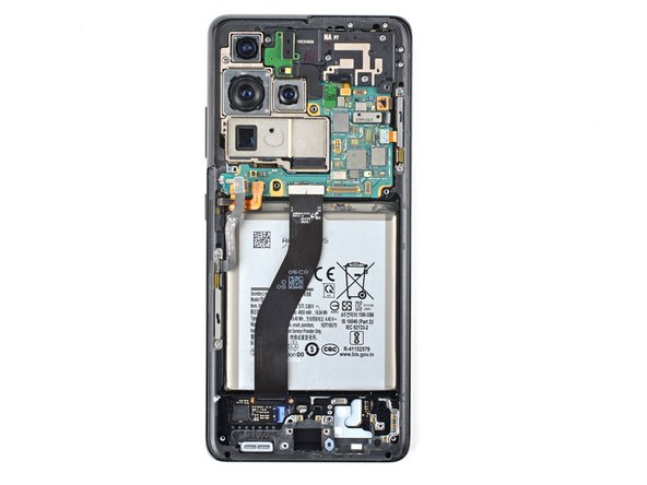 Samsung Galaxy S21 Ultra Screen and Battery Assembly Replacement