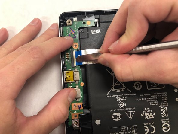 ASUS Transformer Book Flip TP500LA USB and Power Circuit Board Replacement