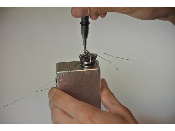 How to Rebuild and Replace the Coils in a Mutation X V4 Atomizer: step 12, image 1 of 1