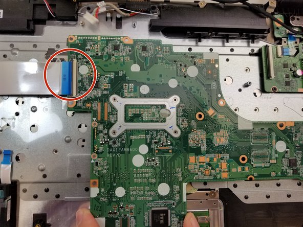 HP Pavilion 17-g192dx Motherboard Replacement: step 17, image 2 of 3