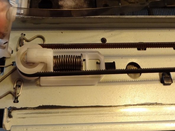 How to Unclog Brother Inkjet Print head Nozzles, Removing the print head from the rails: crwdns2935265:012crwdnd2935265:02crwdnd2935265:03crwdne2935265:0