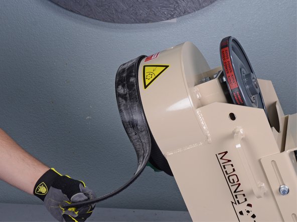 EDCO Disk Grinder 50200-HD Head Assembly Replacement, Rubber Skirt Removal: crwdns2935265:011crwdnd2935265:02crwdnd2935265:03crwdne2935265:0