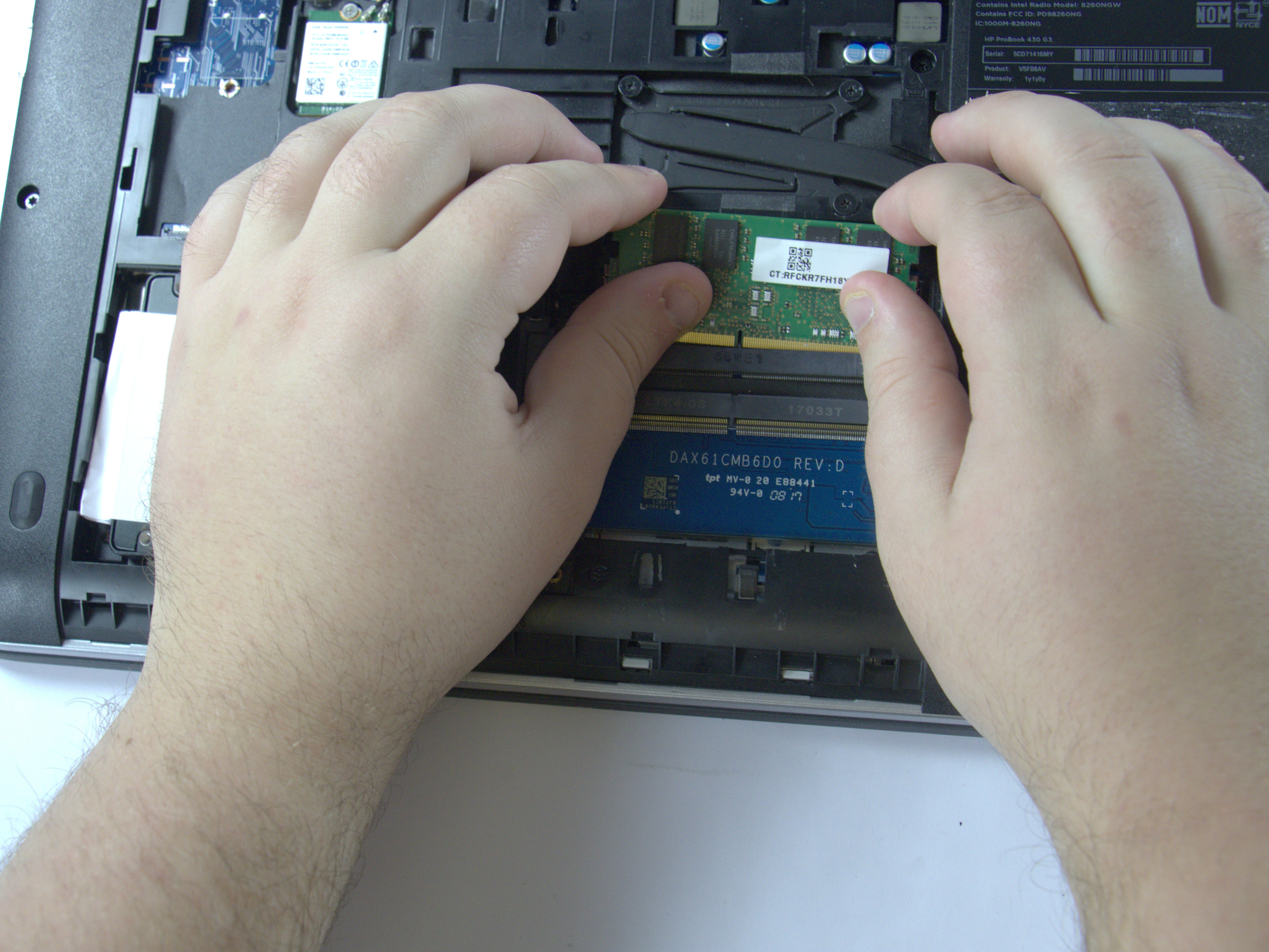HP ProBook 430 G3 RAM Replacement - iFixit Repair Guide