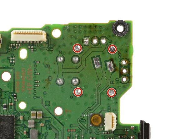 DualSense Controller v2 Joystick Replacement, Desolder the cut pins: crwdns2935265:045crwdnd2935265:01crwdnd2935265:03crwdne2935265:0