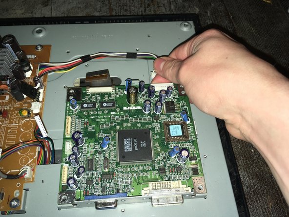 Mitsubishi Diamondpoint NXM76LCD Motherboard Replacement, Remove the motherboard: crwdns2935265:07crwdnd2935265:02crwdnd2935265:03crwdne2935265:0