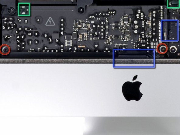 Upgrading iMac Intel 21.5" EMC 2544 RAM Memory, Power board: step 6, image 1 of 3