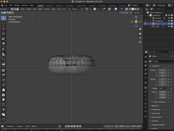 Basic Modeling, Deleting Vertices: crwdns2935265:09crwdnd2935265:02crwdnd2935265:03crwdne2935265:0