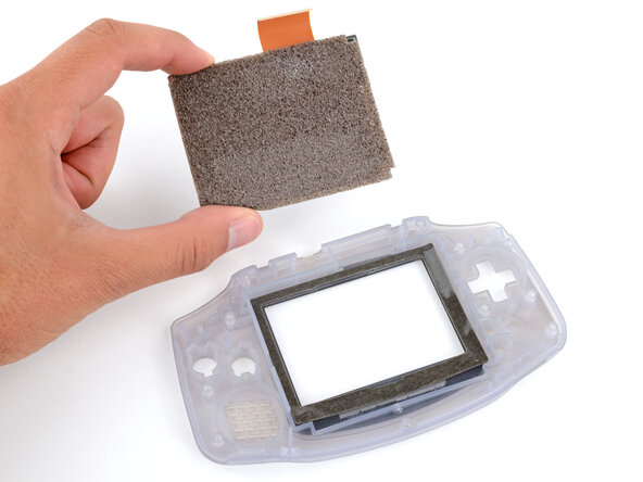 Game Boy Advance Screen Lens Replacement, Remove the screen: crwdns2935265:017crwdnd2935265:01crwdnd2935265:02crwdne2935265:0