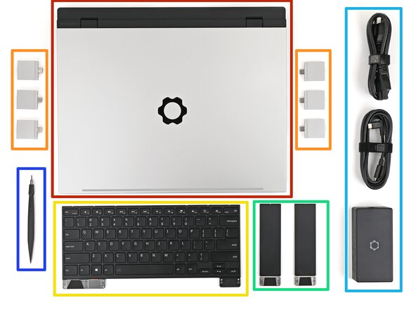 Framework Laptop 16 Pre-Built Edition Quick Start Guide, Unbox your Framework Laptop: crwdns2935265:01crwdnd2935265:01crwdnd2935265:02crwdne2935265:0