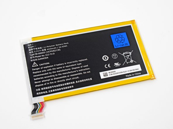 Kindle Fire HD 2013 Teardown: crwdns2935265:07crwdnd2935265:03crwdnd2935265:03crwdne2935265:0