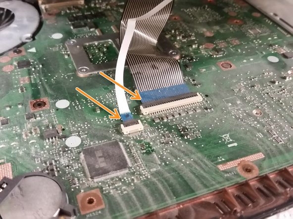 ASUS U57A-BBL4 Keyboard Replacement, Remove palmrest cables & palmrest: crwdns2935265:04crwdnd2935265:02crwdnd2935265:02crwdne2935265:0