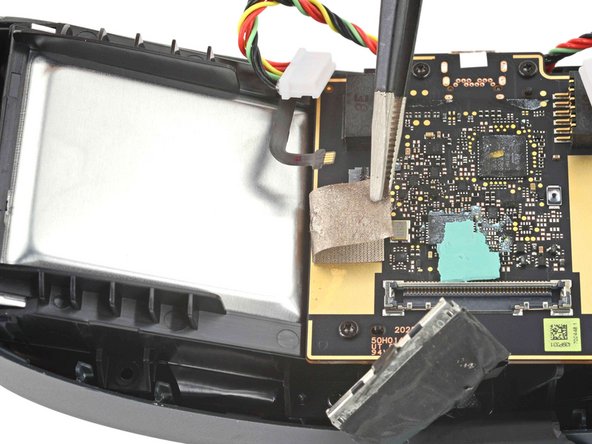 HTC Vive XR Elite Battery Cradle Board Replacement, Peel back the conductive tape: crwdns2935265:018crwdnd2935265:02crwdnd2935265:02crwdne2935265:0