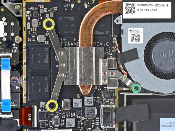 Steam Deck Motherboard Replacement, Remove the heatsink screws: crwdns2935265:012crwdnd2935265:02crwdnd2935265:02crwdne2935265:0