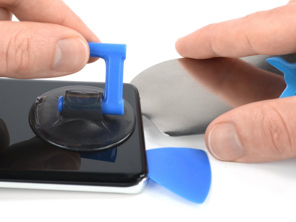 Huawei P40 Pro Screen Replacement, Slice the display adhesive: step 27, image 2 of 3