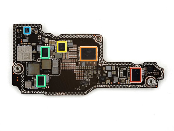 iPhone 17 Pro Chip ID, RF Board - Inner Side: crwdns2935265:07crwdnd2935265:01crwdnd2935265:02crwdne2935265:0
