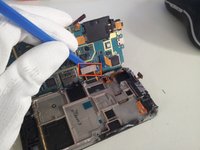 Disassembling Samsung Galaxy Ace Logic Board