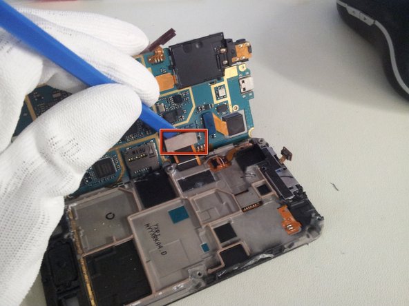 Disassembling Samsung Galaxy Ace Logic Board
