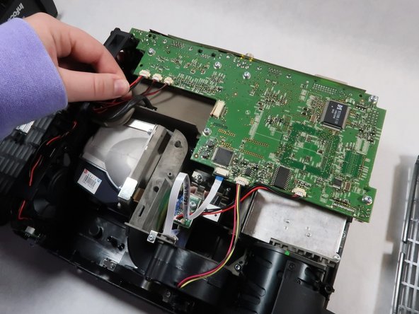 InFocus IN35W Fan Replacement, Motherboard: crwdns2935265:04crwdnd2935265:02crwdnd2935265:02crwdne2935265:0