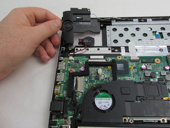 Asus Q200E-CT144H Speaker Replacement: step 8, image 2 of 2