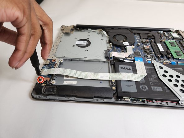 Dell Inspiron 15 5565 IO Board Replacement: crwdns2935265:06crwdnd2935265:02crwdnd2935265:03crwdne2935265:0