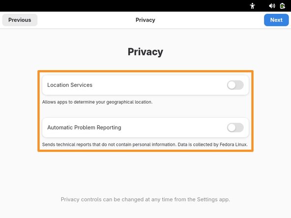 How to Install Linux on a Windows PC, Set up the new operating system: crwdns2935265:010crwdnd2935265:02crwdnd2935265:03crwdne2935265:0