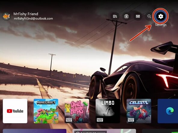 How to change your Xbox menu color. (Xbox One and above), How to change your Xbox menu color. (Xbox One and above): Schritt 1, Bild 1 von 1