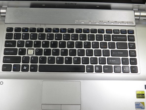 Sony VAIO VGN-FW 590 Keyboard Key Replacement: crwdns2935265:03crwdnd2935265:02crwdnd2935265:02crwdne2935265:0