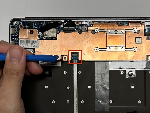 HP EliteBook Folio G1 Trackpad Replacement, Trackpad: step 7, image 1 of 3