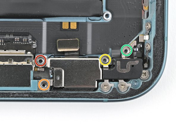 iPhone 16 Plus Microphone Replacement, Secure the microphone: crwdns2935265:036crwdnd2935265:01crwdnd2935265:02crwdne2935265:0