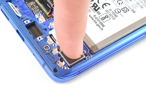 Samsung Galaxy S20+ Screen and Battery Assembly Replacement, Vibrator reassembly instructions: crwdns2935265:031crwdnd2935265:03crwdnd2935265:03crwdne2935265:0