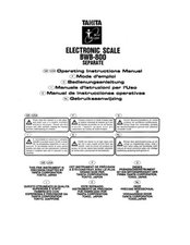 Tanita Scale Model BWB-800 Operating Instructions Manual.pdf