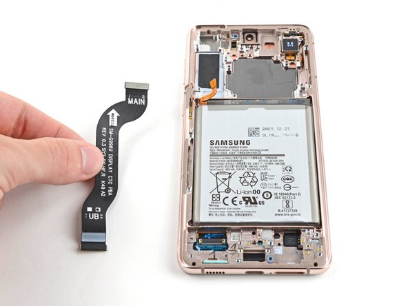 Samsung Galaxy S21 Plus Screen and Battery Assembly Replacement
