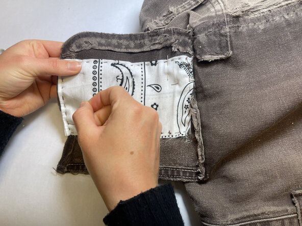 How to Patch Back Pants Pocket: 步骤 6 中的图像 2，3