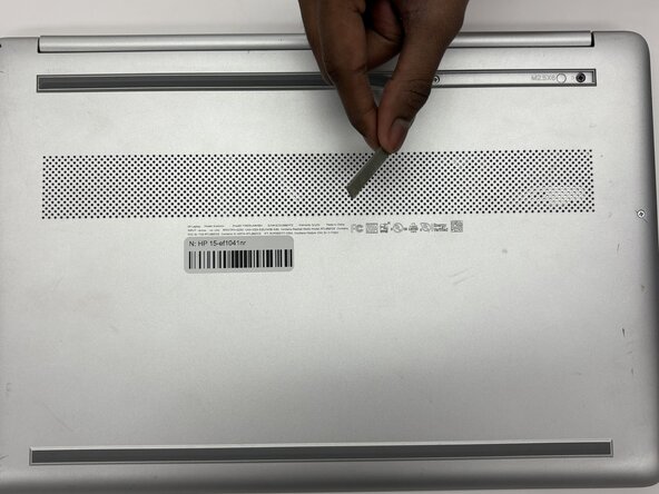 HP 15-ef1041nr RAM Replacement, Lower Case: step 1, image 2 of 3