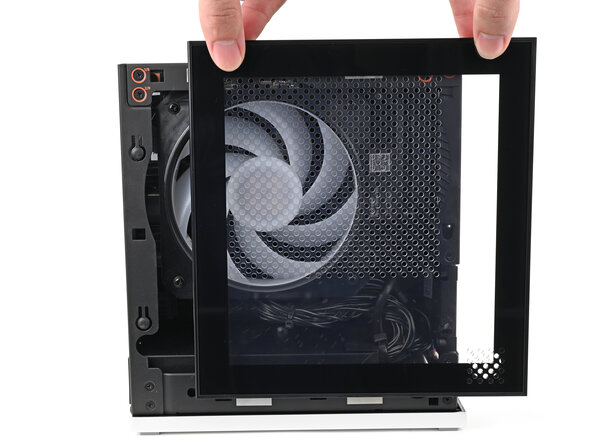 Framework Desktop CPU Fan Replacement, Remove the Left Panel: crwdns2935265:07crwdnd2935265:03crwdnd2935265:03crwdne2935265:0