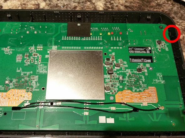 Serial Port and JTAG ports on a TalkTalk WiFi Hub, PCB 2nd Side: step 5, image 1 of 3