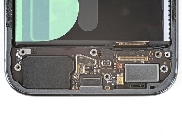 Google Pixel 10 Pro XL USB‑C Board Replacement, Install the USB‑C board screw: 29 단계, 이미지 2개 중 2개