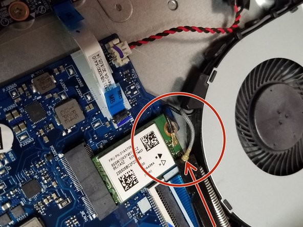 Lenovo IdeaPad 330 Screen Replacement Guide, Remove Antennas from Palm Rest: crwdns2935265:07crwdnd2935265:02crwdnd2935265:03crwdne2935265:0