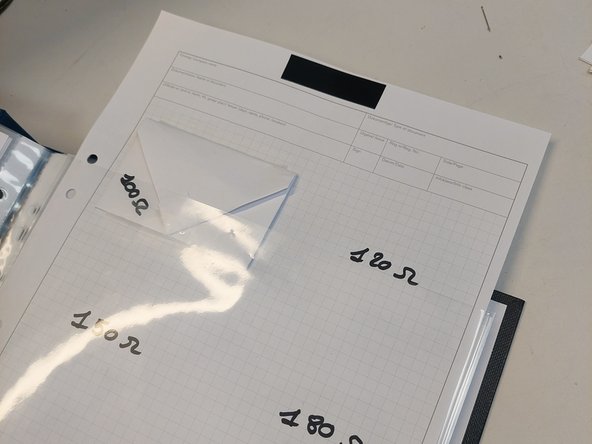 SMD resistors organizer, prepare the sheets of values (step2): 手順 6、 2の画像 2
